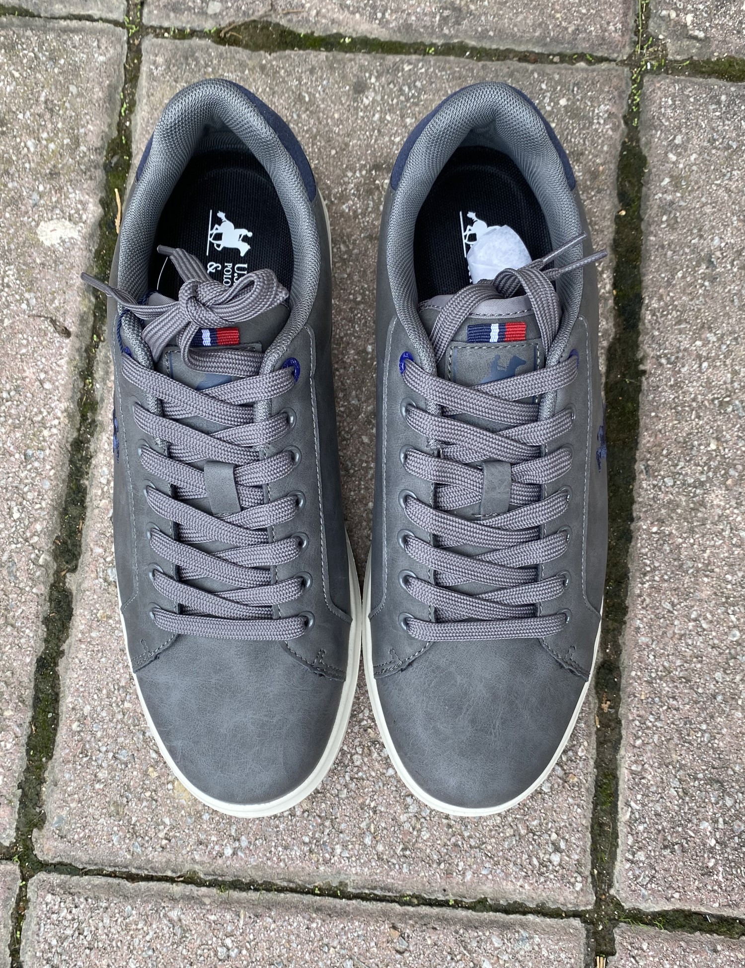 US GRAND POLO ανδρικά γκρι casual sneakers GPM528301G φωτογραφία